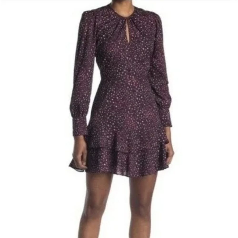 Parker Elegant Long-Sleeve Dress